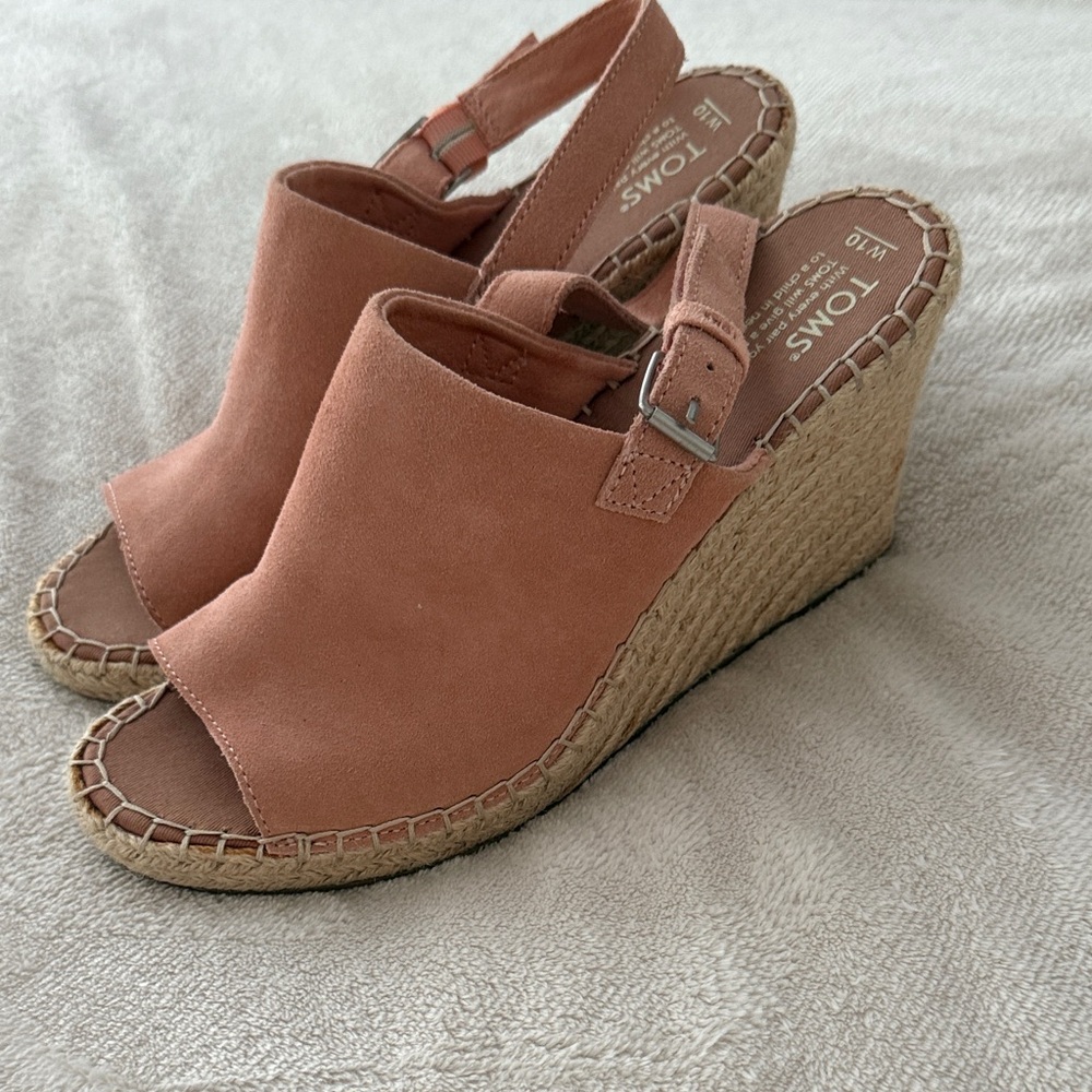 TOMS Women's Wedge Espadrilles W10